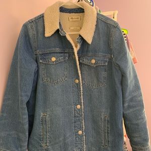 The Oversized Denim Jacket Sherpa Edition.